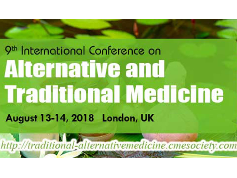 International Conference on Alternative & Traditional Medicine, August 13-14, 2018, London, UK