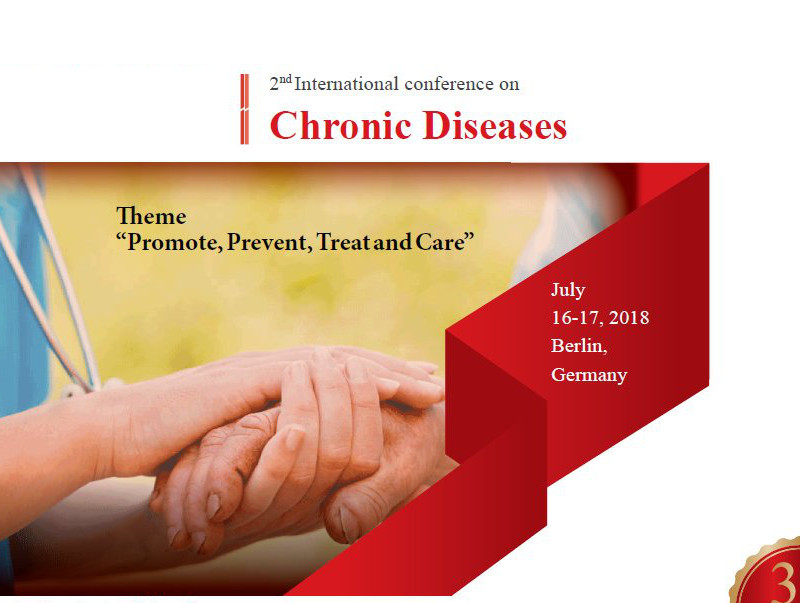 2nd International Conference on Chronic Diseases, July 16-17, 2018, Berlin, Germany
