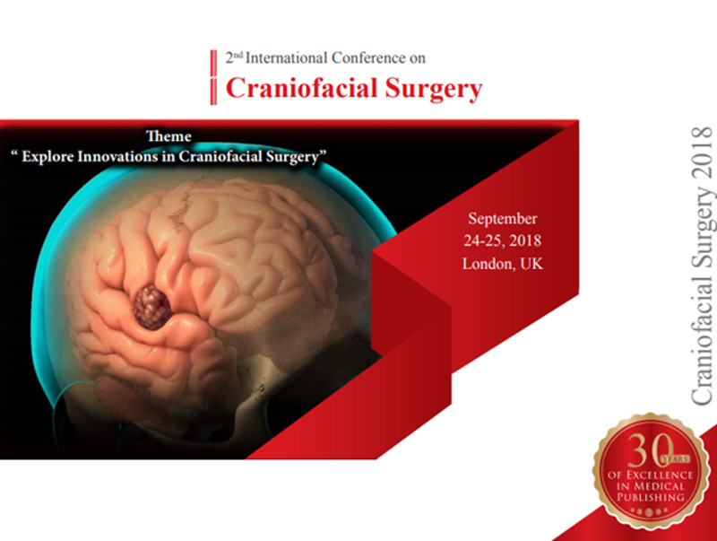 2nd International conference on Craniofacial Surgery, September 24-25, 2018, London, UK