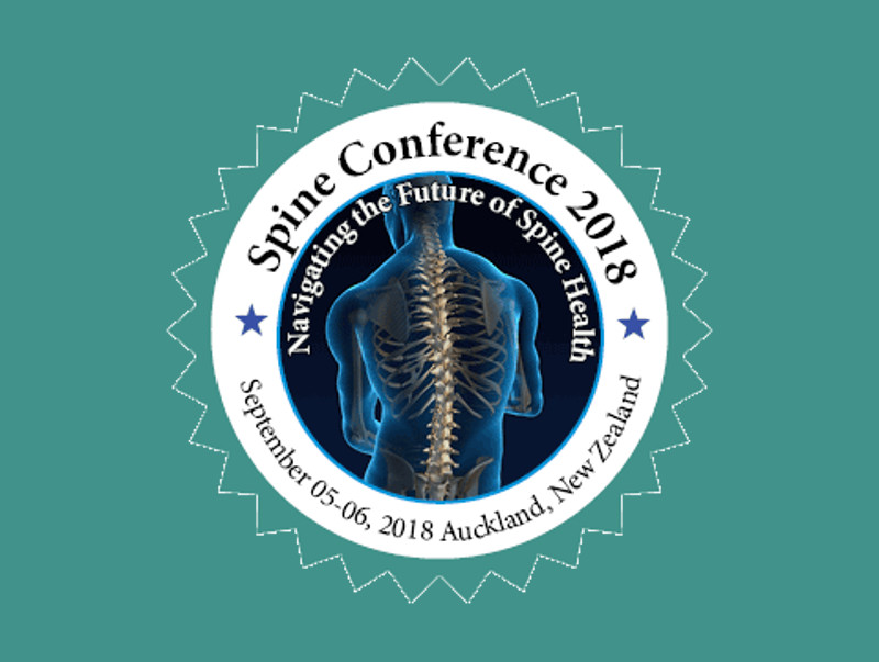 4th Global Congress on Spine and Spinal Disorders, September 05-06, 2018, Auckland, New Zealand