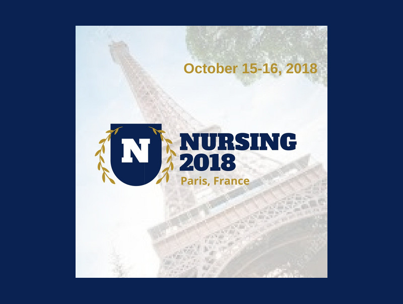 World Congress on Nursing Research and Evidence Based Practice, October 15-16, 2018, Paris, France