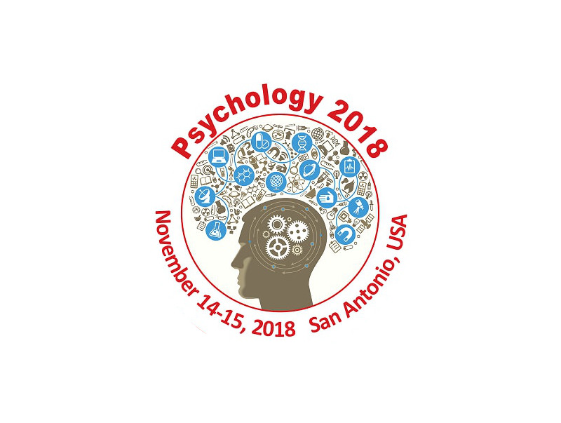 World Congress on Psychology and Behavioral Science, November 14-15, 2018, San Antonio, USA